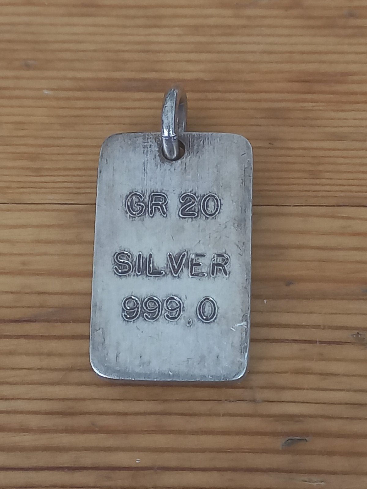 Prachtige zilverbaar Fala Sili di Parma .999 zilver, Ophalen of Verzenden