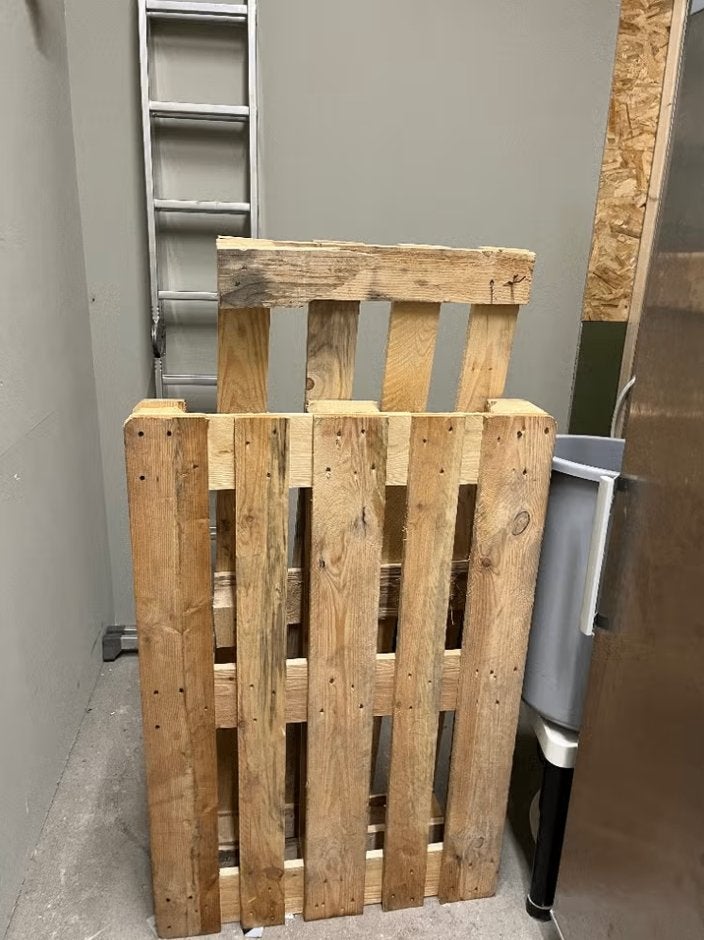 GRATIS OPHALEN PALLETS, Ophalen, Gebruikt, Pallet, Minder dan 200 cm