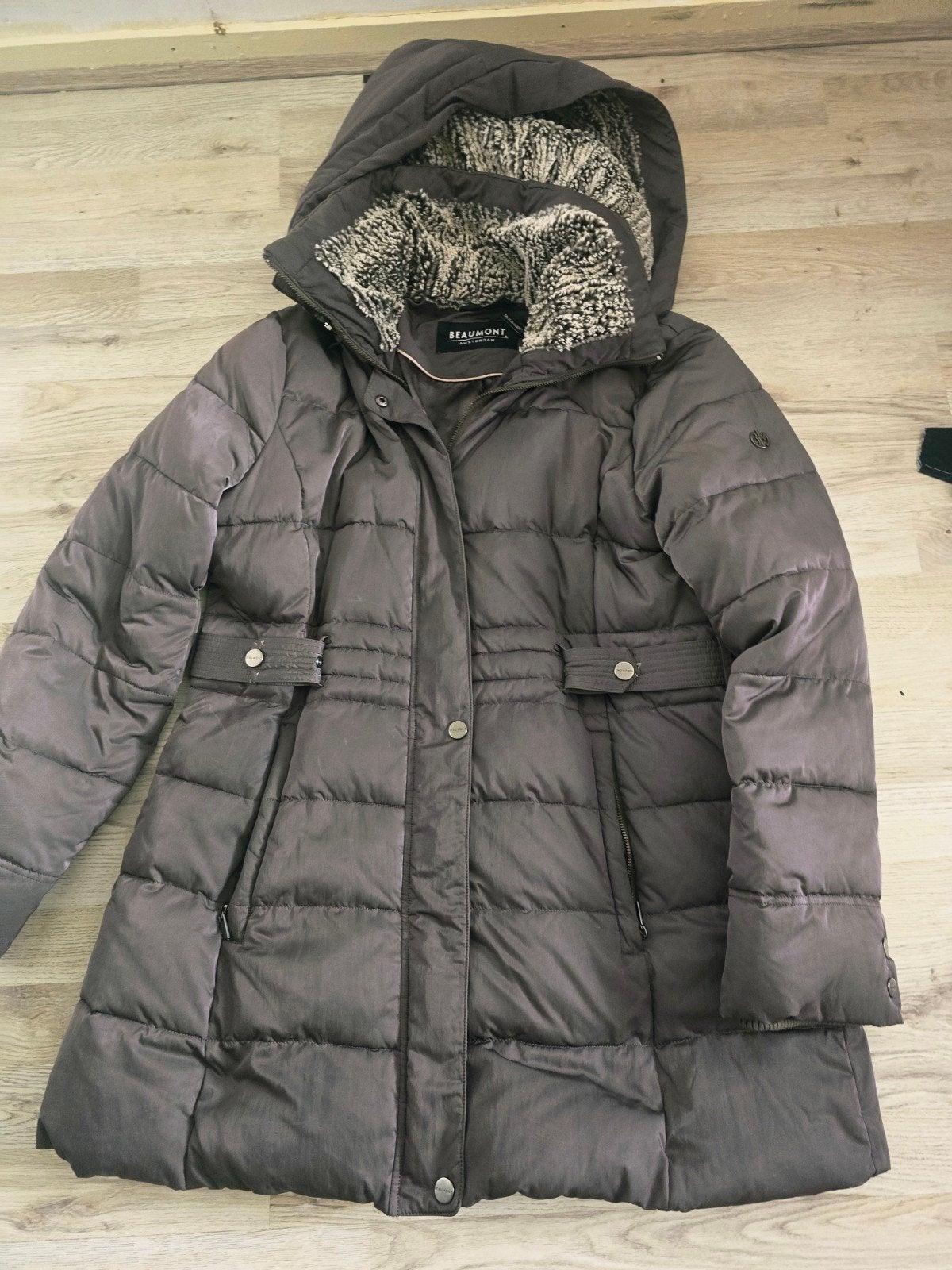 Dames Winter jas  BEAUMONT  MAAT L, Kleding | Dames, Ophalen of Verzenden, Zo goed als nieuw, Maat 38/40 (M), Blauw