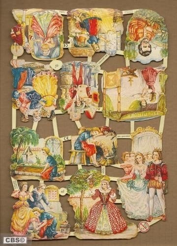 Sprookjes Assepoester Poëzieplaatjes 7254, Ophalen of Verzenden