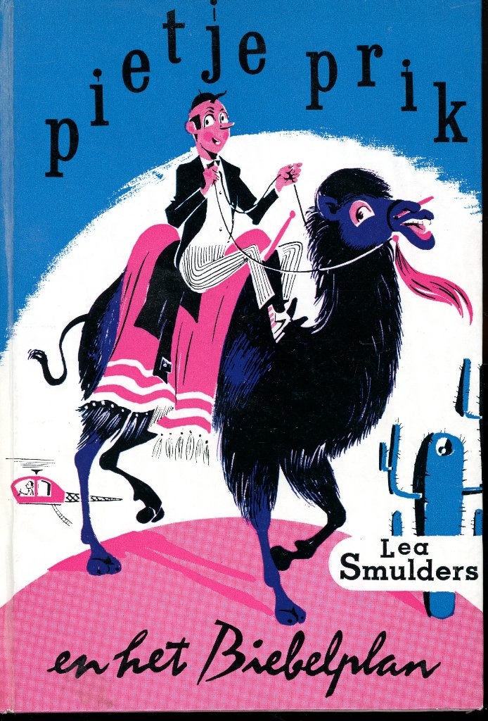 Pietje Prik en het Biebelplan - Lea Smulders – 1964, Boeken, Gelezen, Fictie algemeen, Ophalen of Verzenden, Lea Smulders
