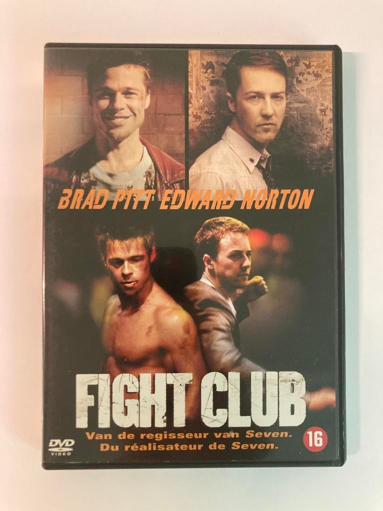 Fight Club, 1999 / DVD / David Fincher, Vanaf 16 jaar, Ophalen of Verzenden, Zo goed als nieuw, Komedie