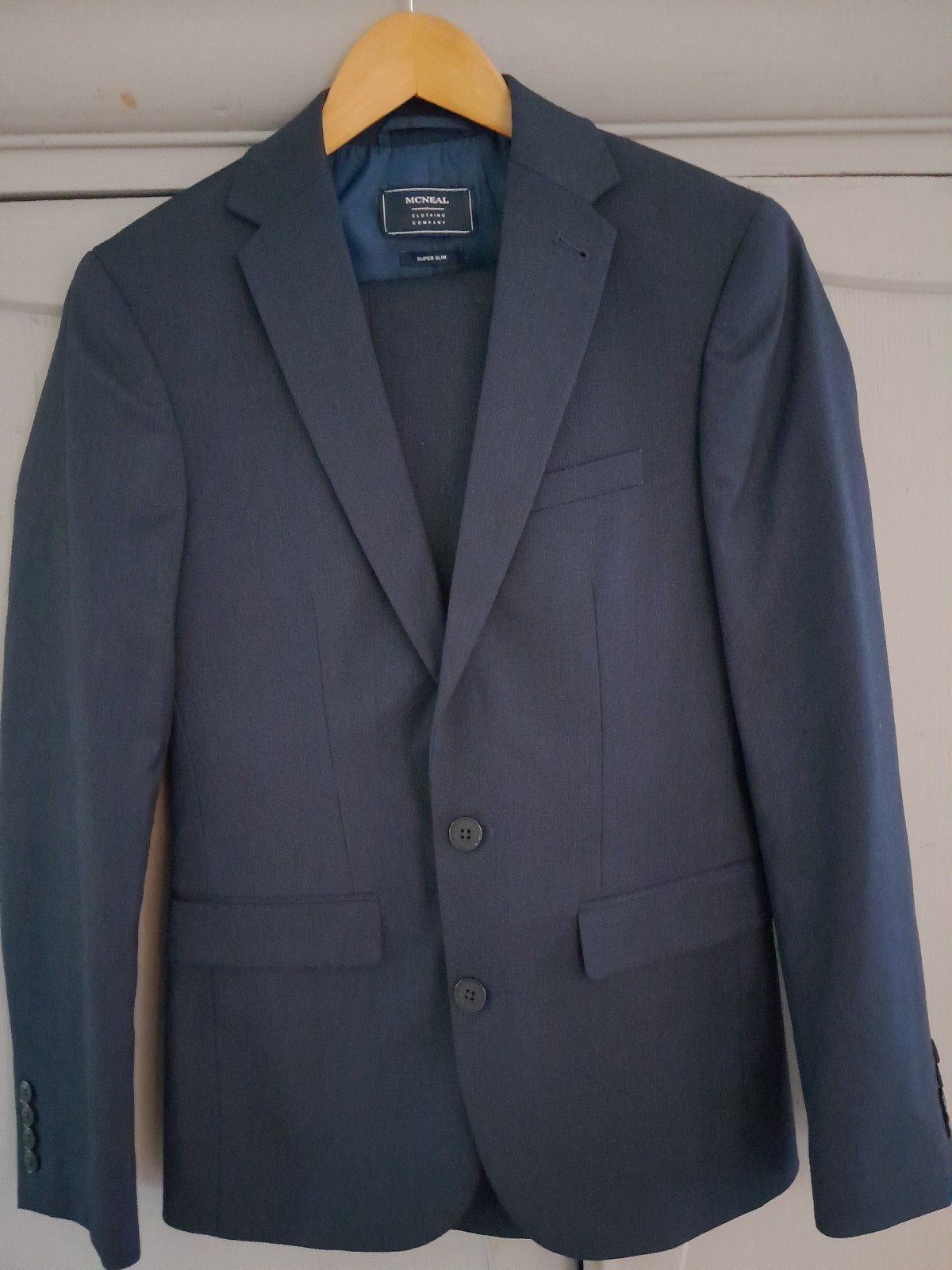Donkerblauw galapak maat 42, superslim., Ophalen of Verzenden