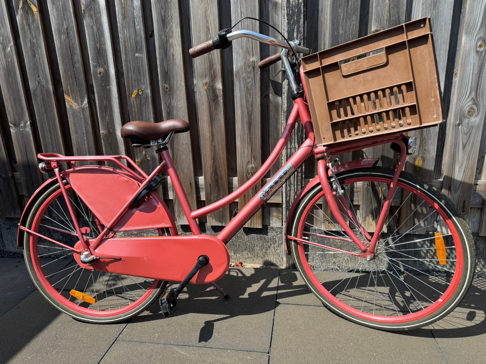 Popal 26 inch transportfiets, Ophalen, Zo goed als nieuw, 26 inch of meer, Handrem