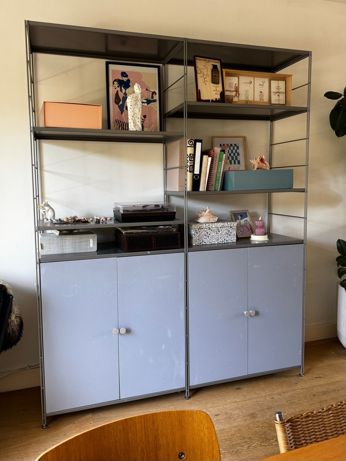 Vintage IKEA Niels Gammelgaard Peter Kast Kastensysteem, Ophalen, Gebruikt
