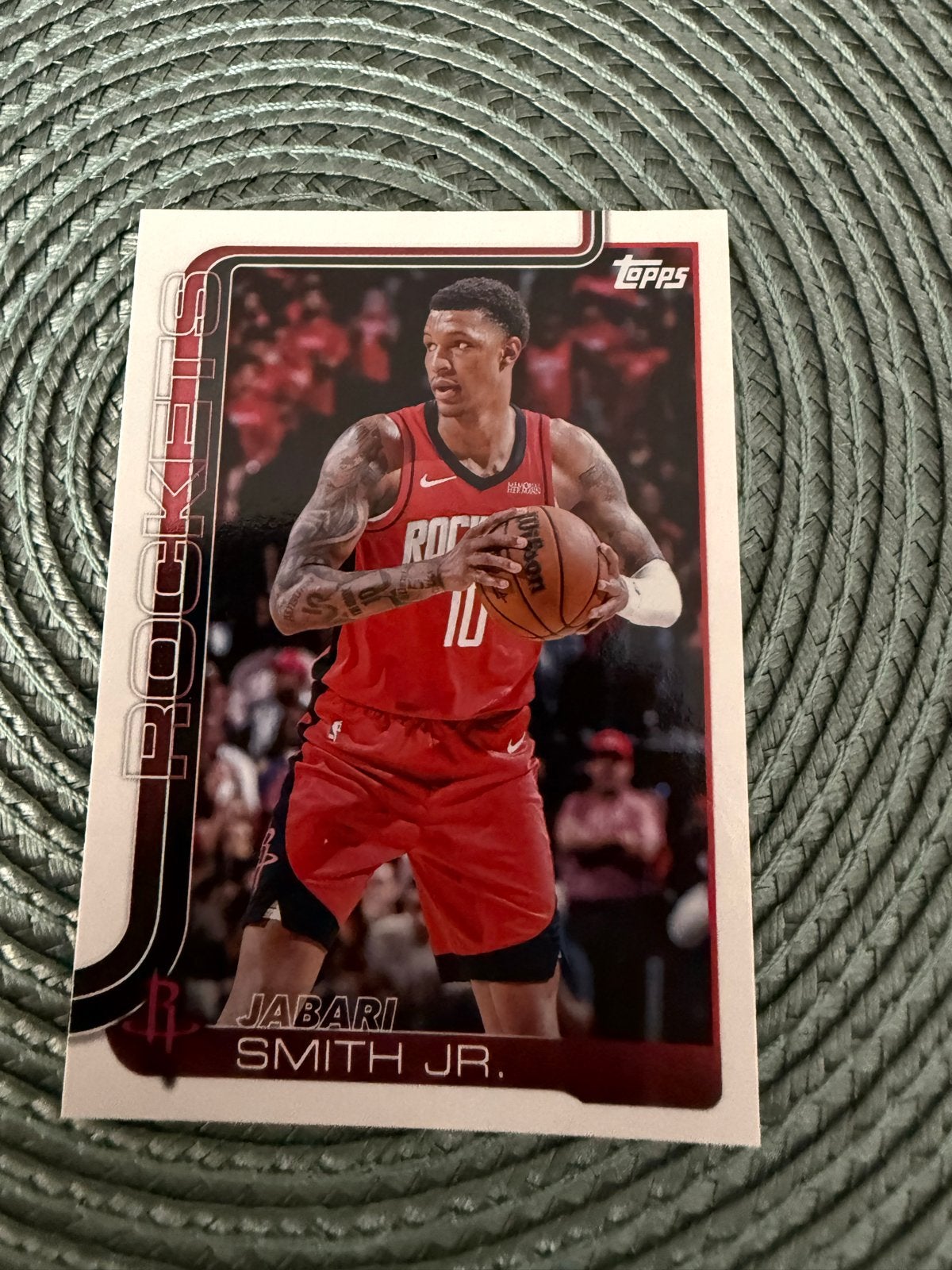 Jabari Smith Jr. Topps NBA Basketball Kaart Rockets, Verzamelen, Sportartikelen en Voetbal, Ophalen of Verzenden, Nieuw, Overige sporten