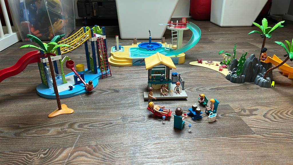 Playmobile, groot waterpark, Ophalen of Verzenden, Zo goed als nieuw