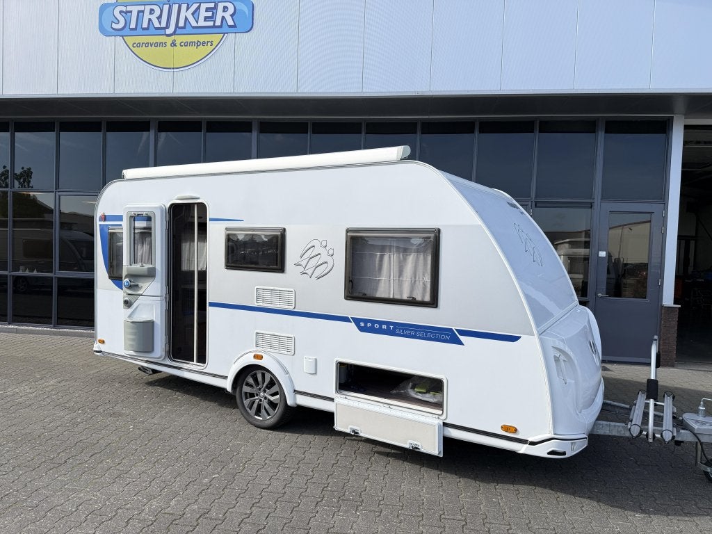 Knaus Sport Silver Selection 460 EU Aparte bedden Luifel Etc, Lengtebed, Bedrijf, Treinzit, Schokbreker