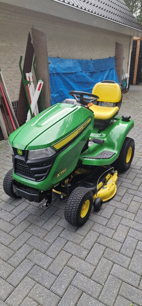 John Deere X350 Zitmaaier  70 uur, Zo goed als nieuw, Elektrische starter, 90 tot 120 cm, Ophalen