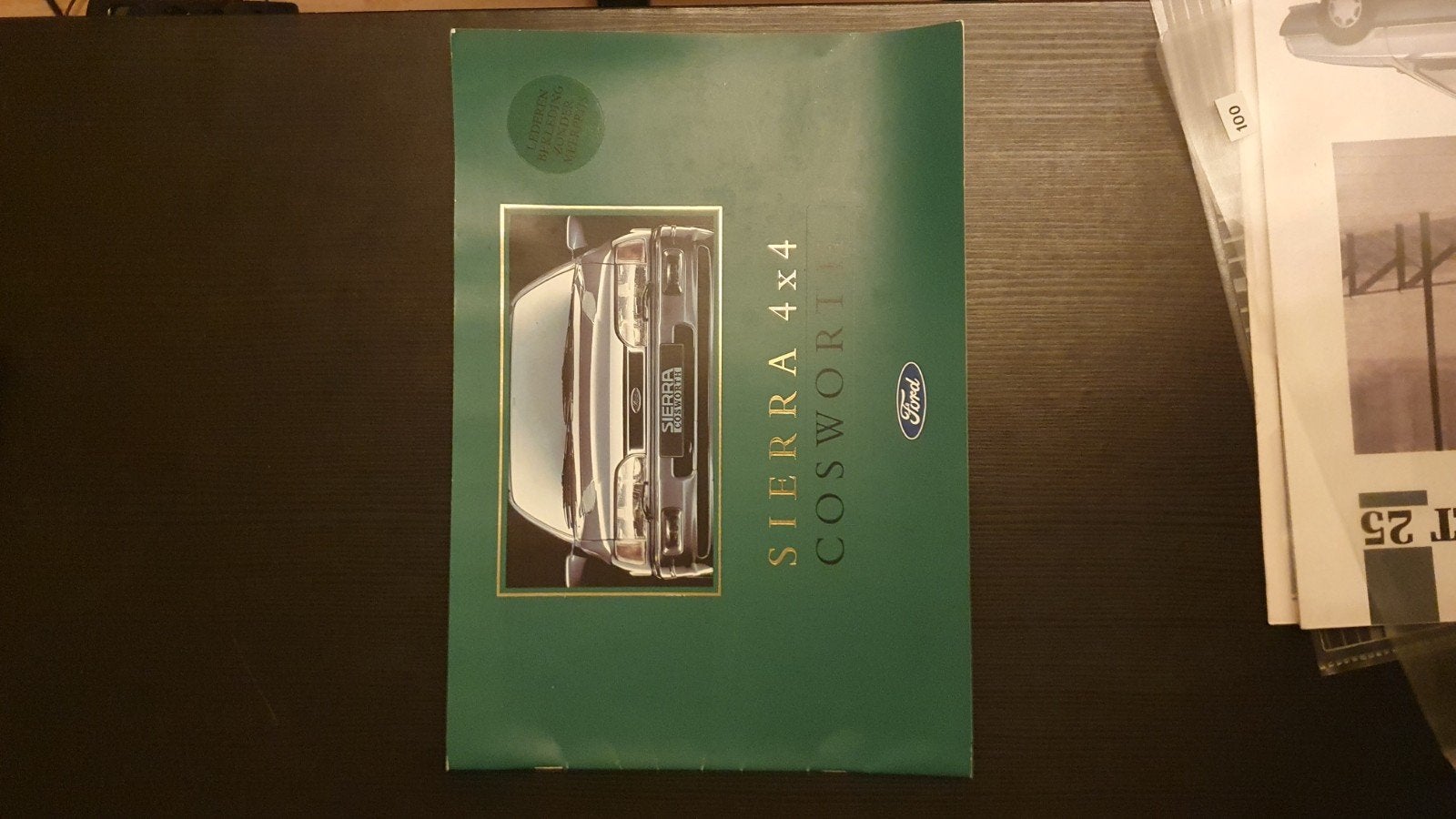 Ford Sierra 4x4 Cosworth brochure, Ophalen of Verzenden, Zo goed als nieuw, Ford, Ford Motor Company