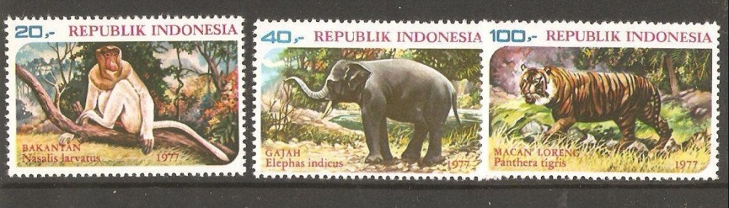 indonesie, Ophalen of Verzenden, Postfris, Dier of Natuur