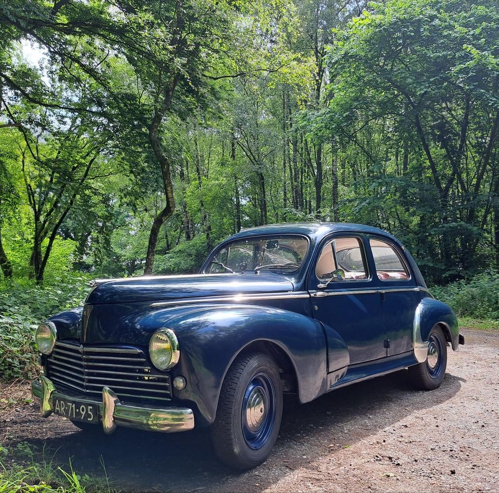 Peugeot 203c  (1956), 4 cilinders, Blauw, Grijs, Particulier