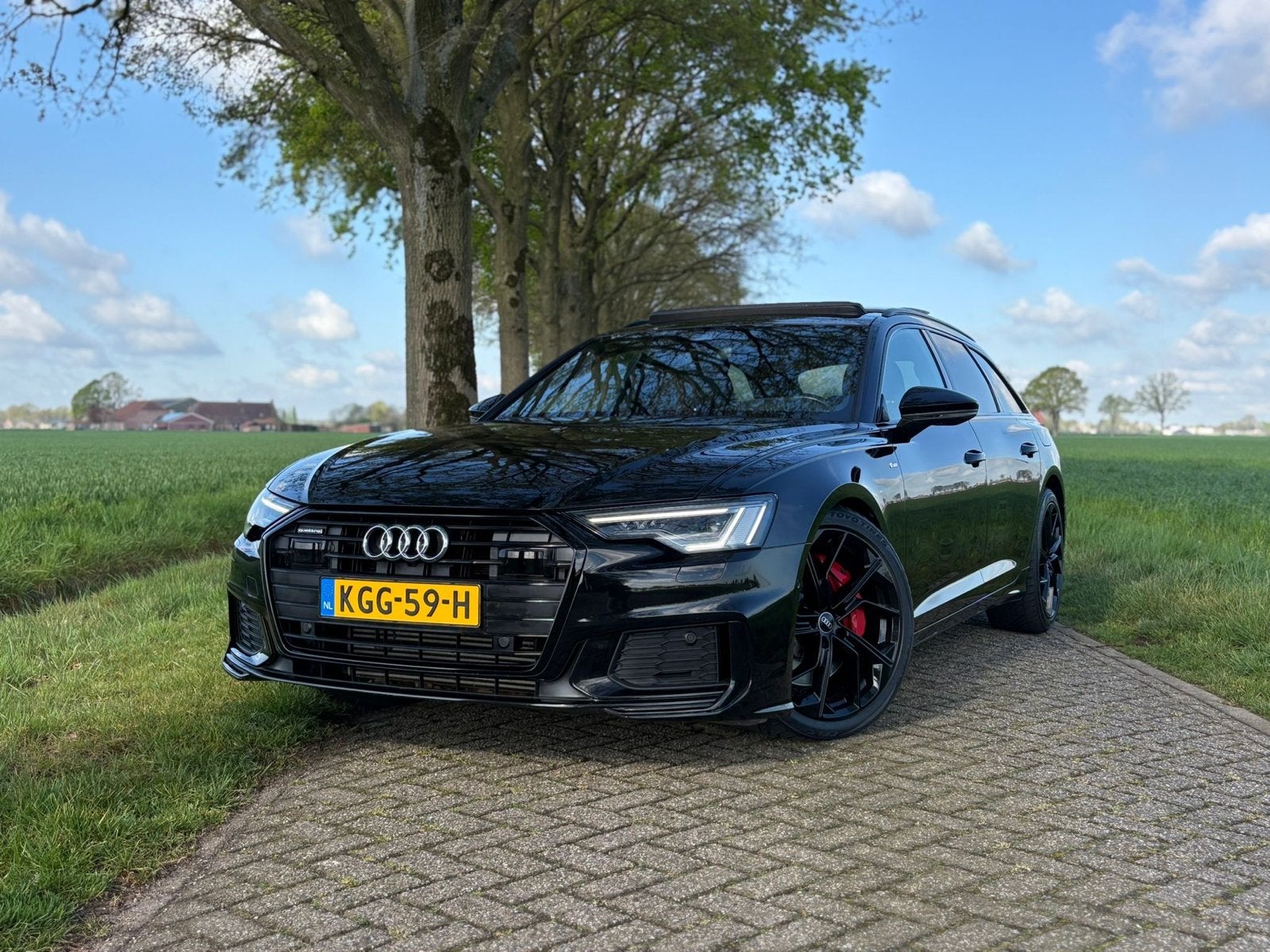 Audi A6 55 Tfsi e Quattro 367pk Competition, Auto's, Audi, Automaat, 77 km/l, Zwart, 4 cilinders