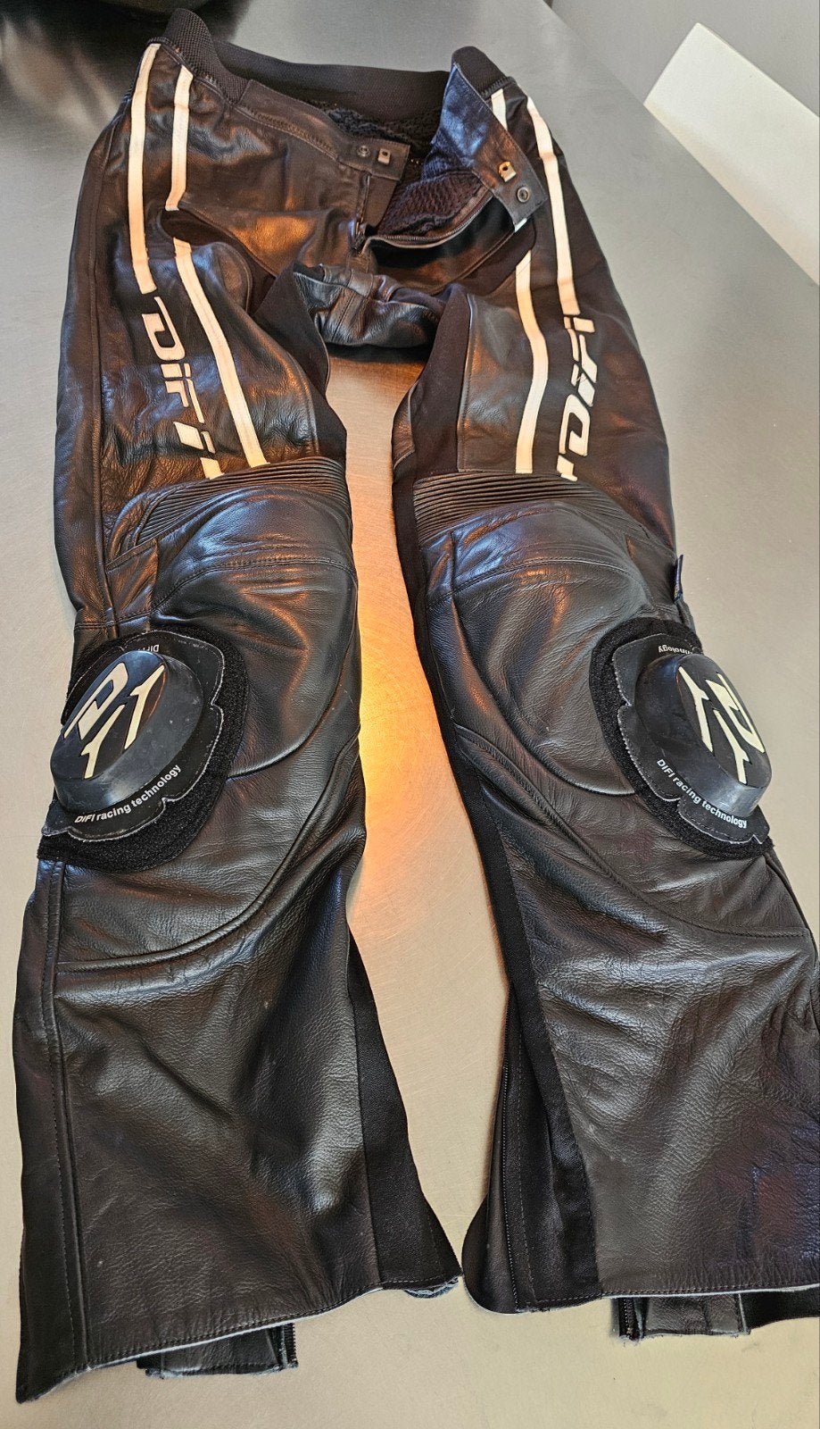 Difi Racing Leren Motor Broek 110, Ophalen of Verzenden, Tweedehands, Broek | leer