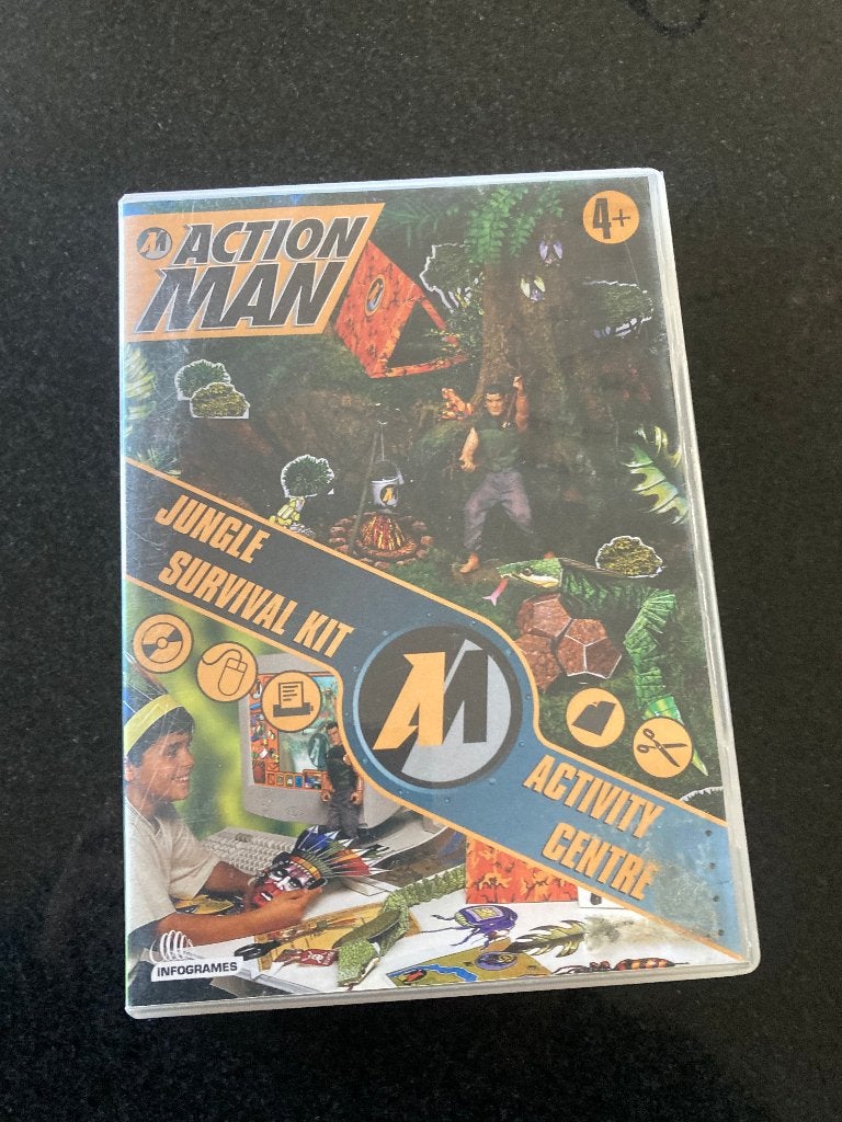 action man jungle survival kit, 1 speler, Ophalen of Verzenden, Zo goed als nieuw, Avontuur en Actie
