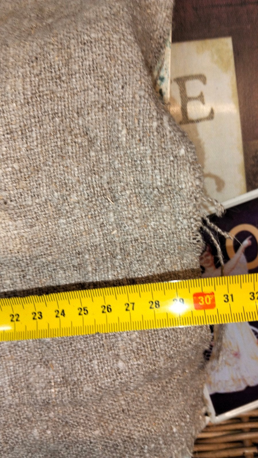 Leuke doek met rendier erop. Shabby, Ophalen of Verzenden