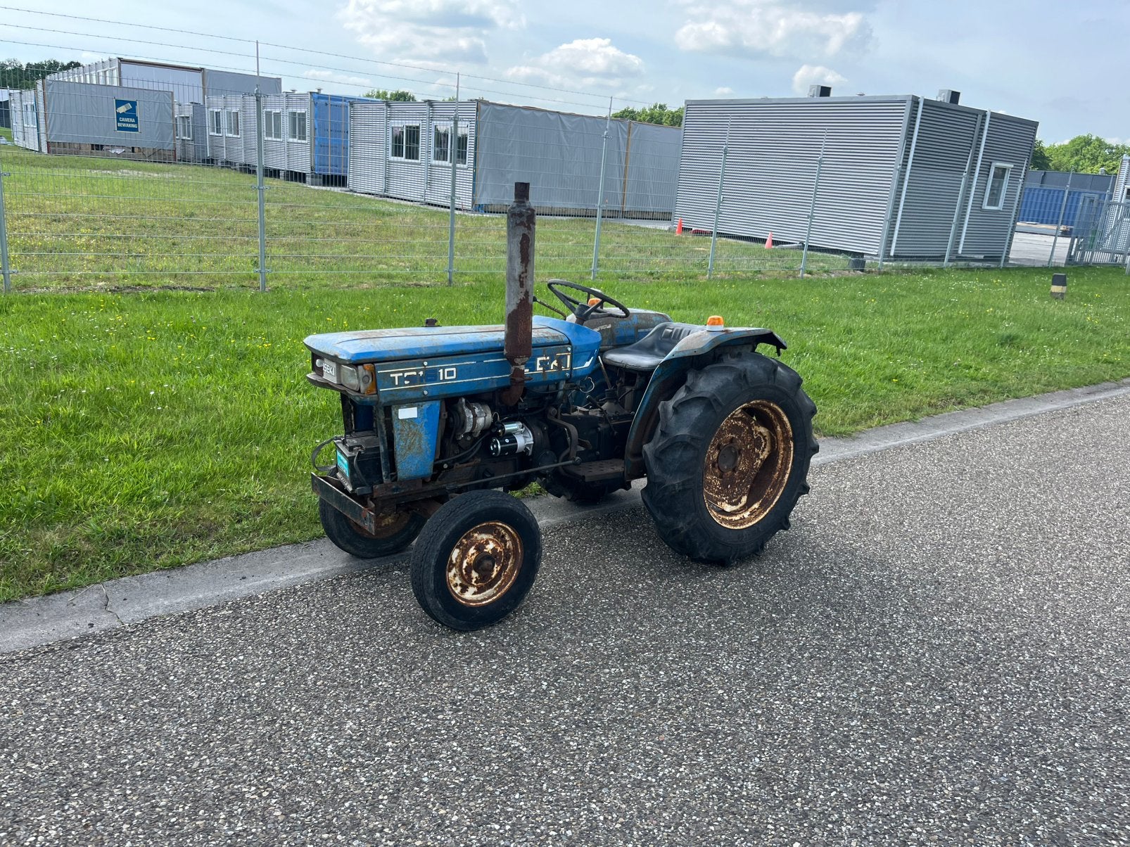 Iseki ts1610, Ophalen, Gebruikt