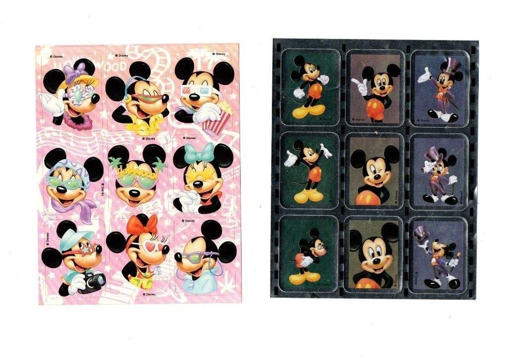 MICKEY EN MINNIE MOUSE, Verzamelen, Ophalen of Verzenden, Mickey Mouse, Nieuw, Plaatje of Poster