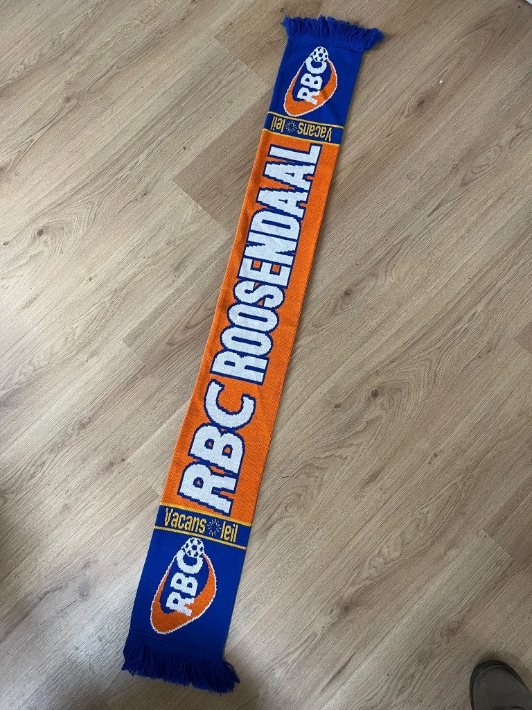 RBC Roosendaal sjaal - Voetbalclub sjaal 2000-2001, Ophalen of Verzenden, Zo goed als nieuw, Overige binnenlandse clubs, Vaantje of Sjaal