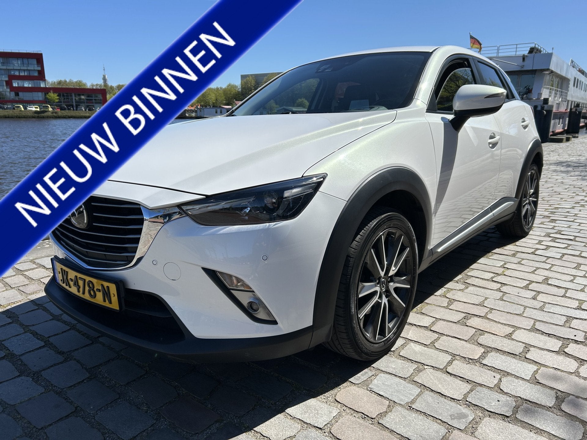 Mazda CX-3 2.0 SkyActiv-G 120 GT-M leer navi/camera airco/ec, Auto's, Voorwielaandrijving, 1998 cc, Gebruikt, 4 cilinders