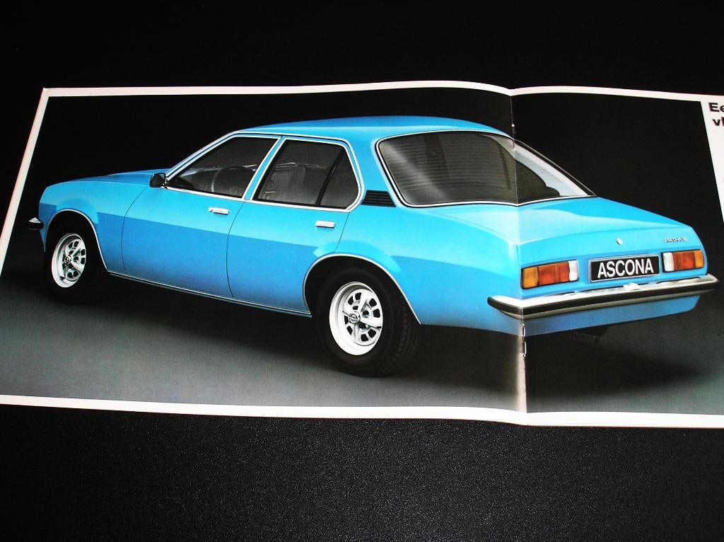 De nieuwe Opel Ascona B, maart 1976, Ophalen of Verzenden, Zo goed als nieuw, Opel