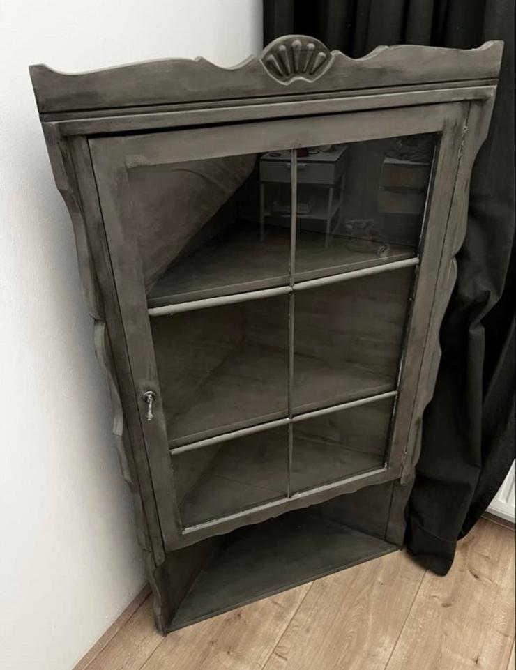 Vintage Hoekkast, Huis en Inrichting, Kasten | Vitrinekasten, Gebruikt, Ophalen
