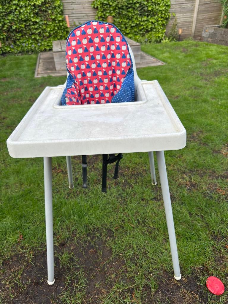 Ikea Antilop kinderstoel met kussen, Ophalen, Gebruikt, Overige typen, Afneembaar eetblad