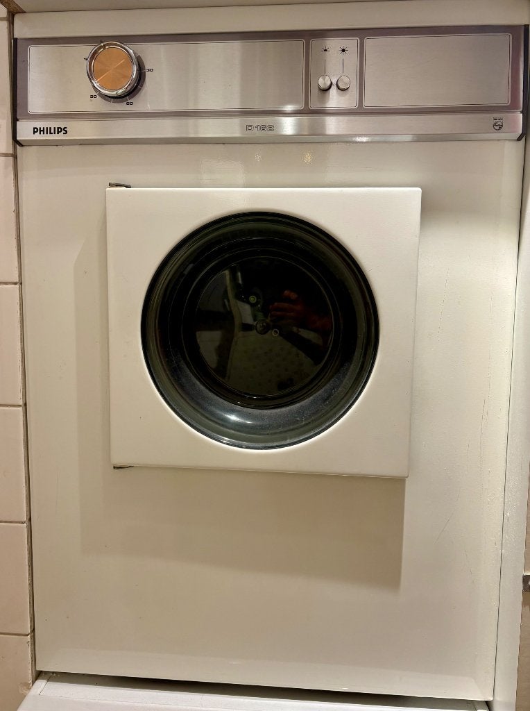 vintage Philips wasdroger D162, Ophalen, Witgoed