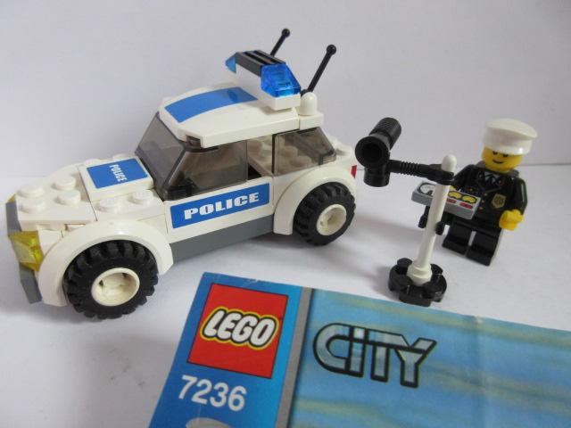 7236 City, Politie snelheidscontrole., Kinderen en Baby's, Speelgoed | Duplo en Lego, City, Lego, Ophalen of Verzenden, Complete set