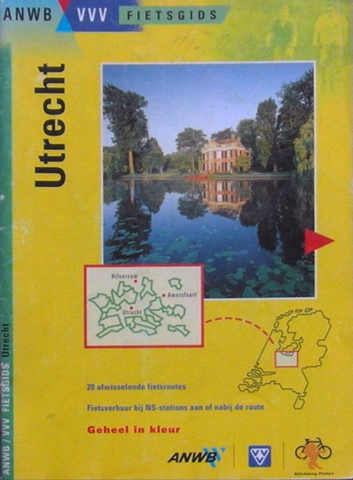 ANWB/VVV Fietsgids Utrecht, met 20 afwisselende fietsroutes, Boeken, Sportboeken, Gelezen, Watersport en Hengelsport, Ophalen of Verzenden