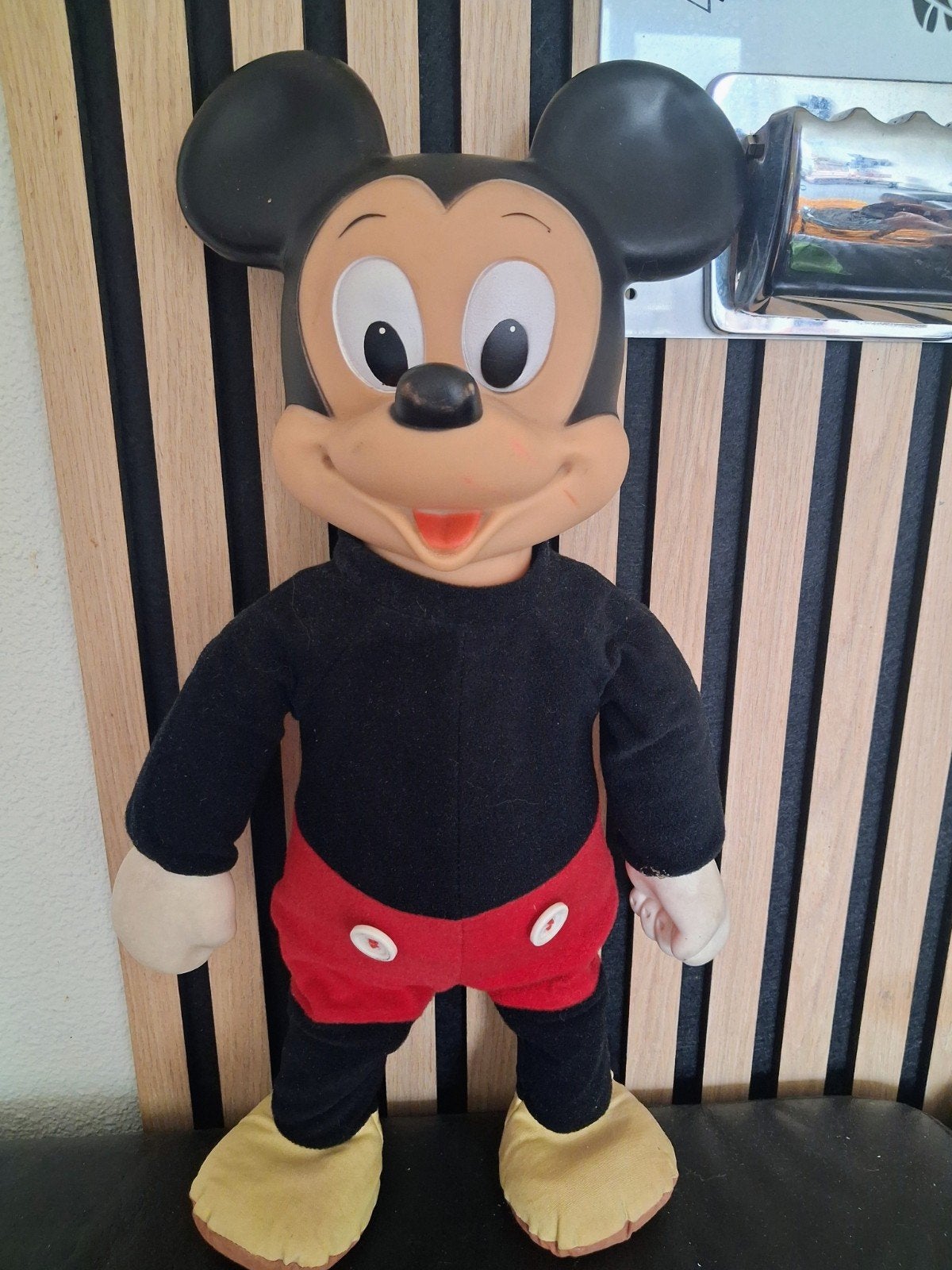 Vintage Disney Marching Mickey Mouse Pop - Clodrey 1977!, Verzamelen, Disney, Ophalen of Verzenden, Mickey Mouse, Gebruikt, Beeldje of Figuurtje