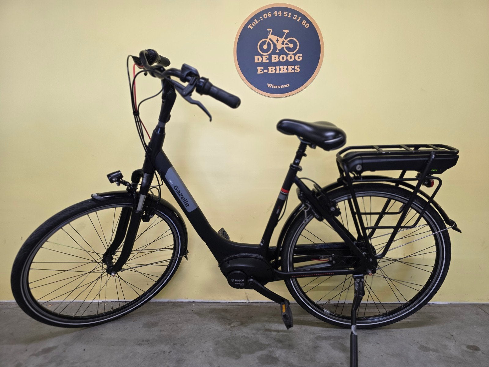 Gazelle paris elektrische damesfiets met bosch, Fietsen en Brommers, Elektrische fietsen, Ophalen, Zo goed als nieuw, Nvt, 51 tot 55 cm