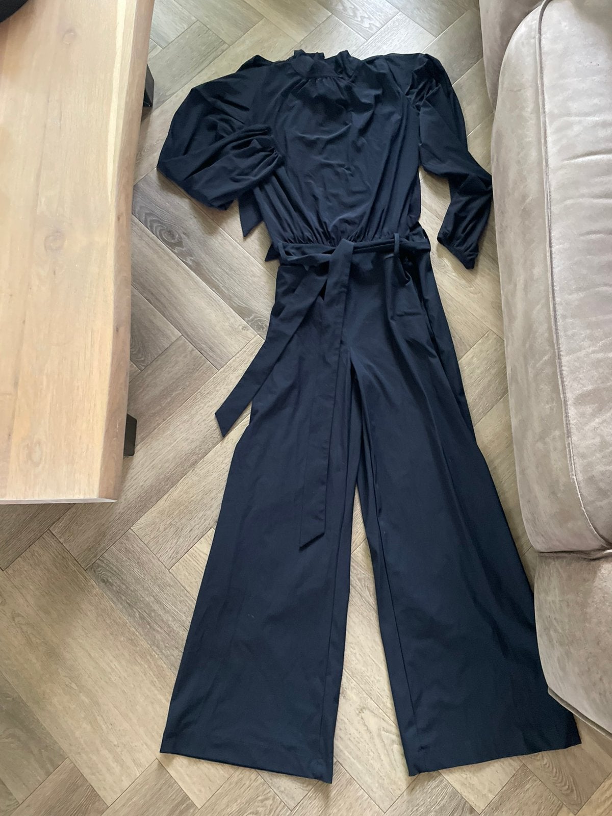 Studio Anneloes Iza jumpsuit donkerblauw flared travel XL, Kleding | Dames, Studio Anneloes, Blauw, Maat 46/48 (XL) of groter
