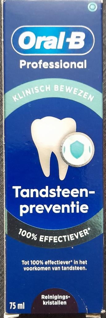 Oral-B Professional Tandsteenpreventie Tandpasta, Ophalen of Verzenden, Nieuw, Tandpasta