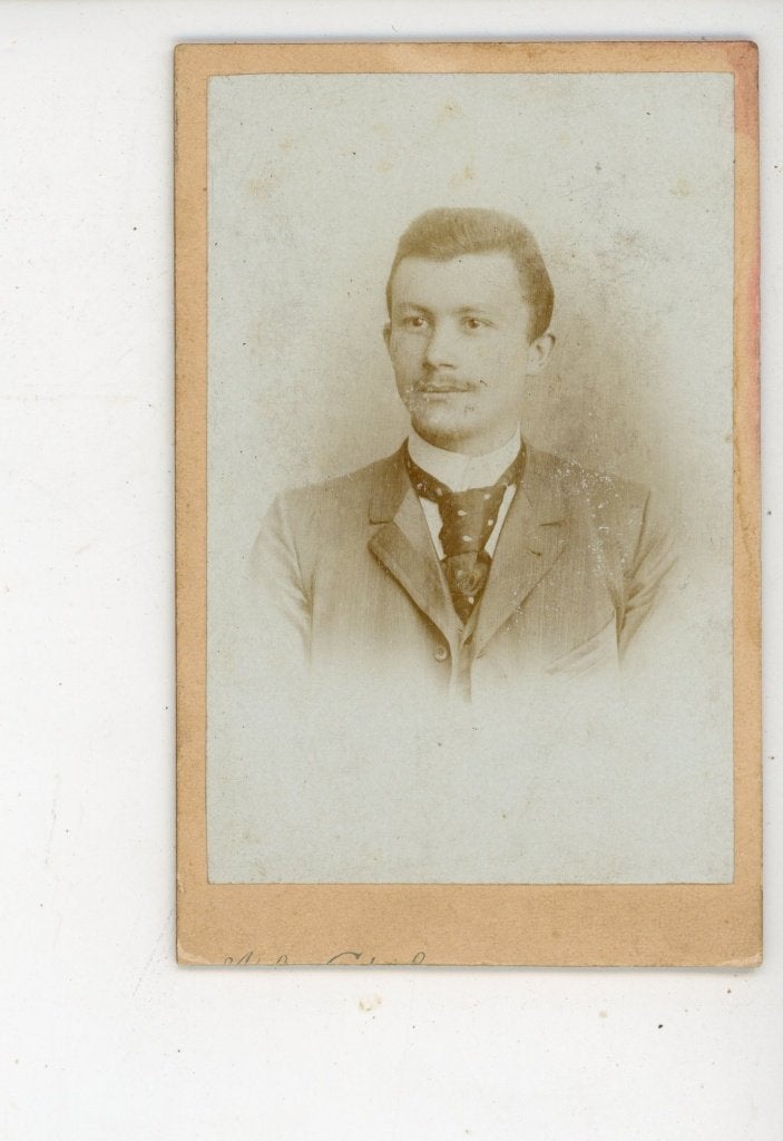 G55; CDV foto portret, Verzamelen, Verzenden, Voor 1940, Gebruikt, Buitenland