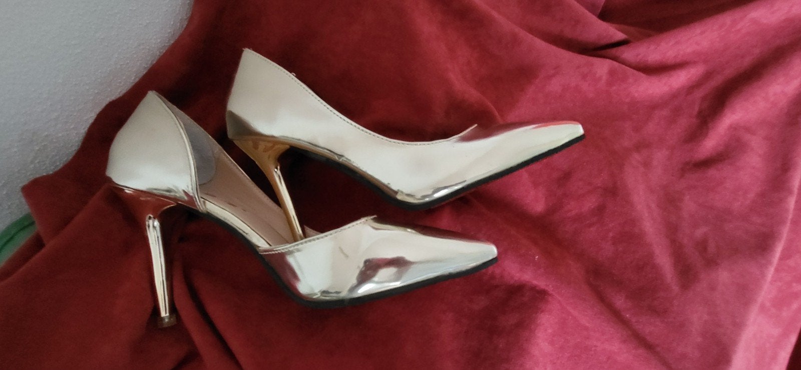 Pumps metallic Goud, Ophalen of Verzenden, Nieuw, Overige kleuren