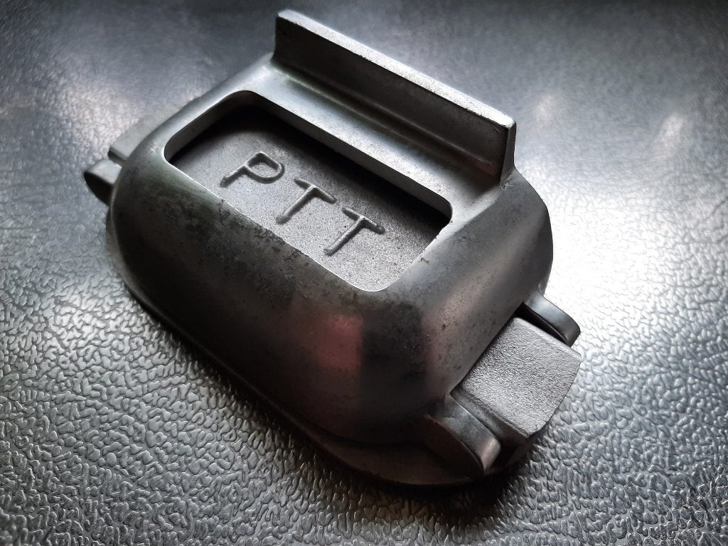 Klapbare aluminium PTT asbak, Ophalen of Verzenden