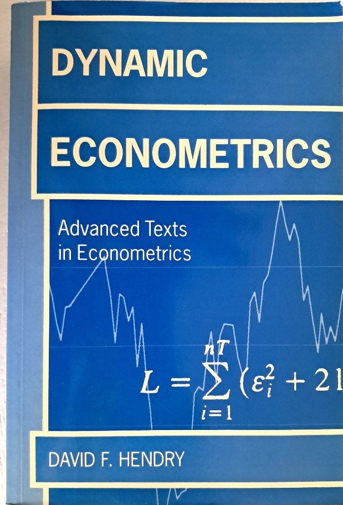 Dynamic Econometrics | David F. Hendry | Oxford University, Boeken, David F. Hendry, Ophalen of Verzenden, Zo goed als nieuw, Economie en Marketing