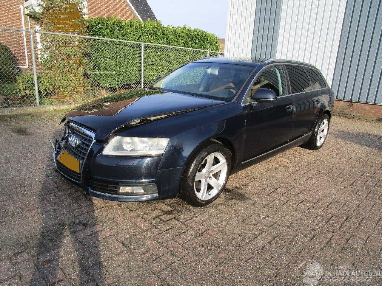 Audi A6 2.0 TFSI Automaat Leder Navi (bj 2009), Automaat, Overige carrosserieën, Blauw, Info@audi.de