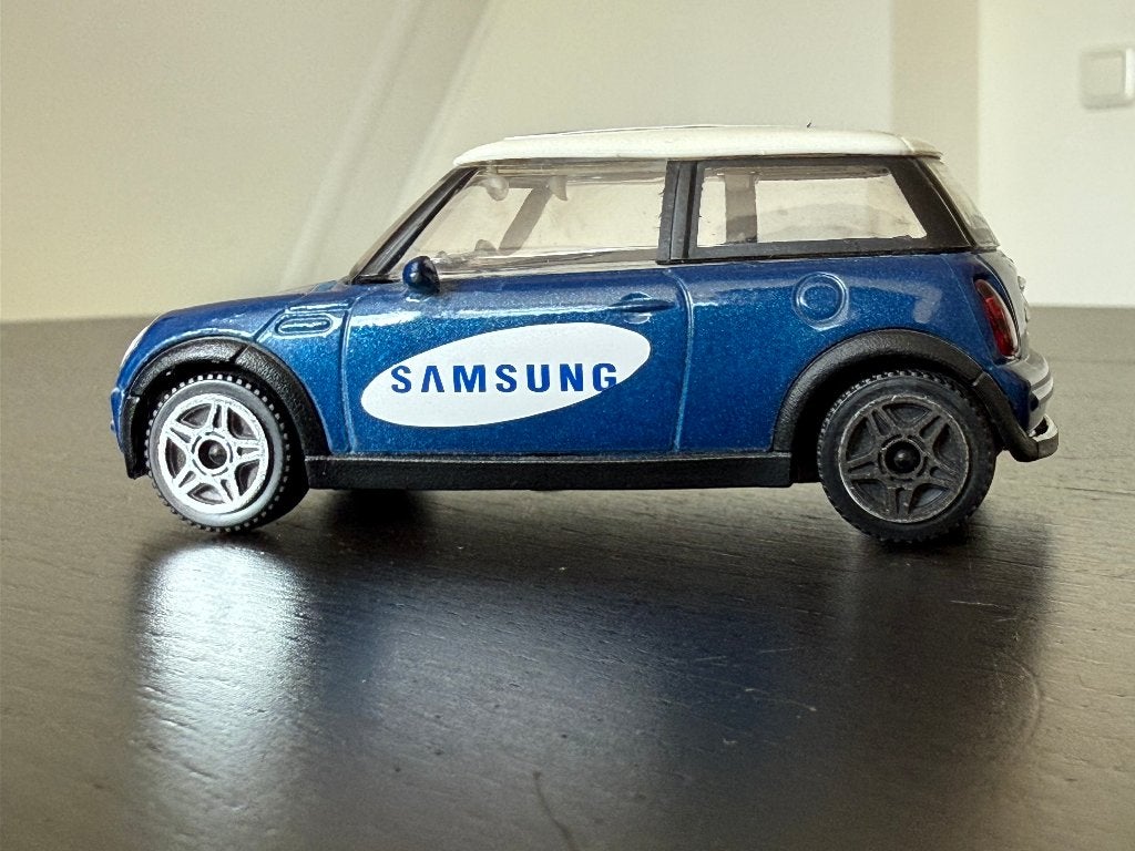 bburago Mini Cooper SAMSUNG, Ophalen of Verzenden, Bburago