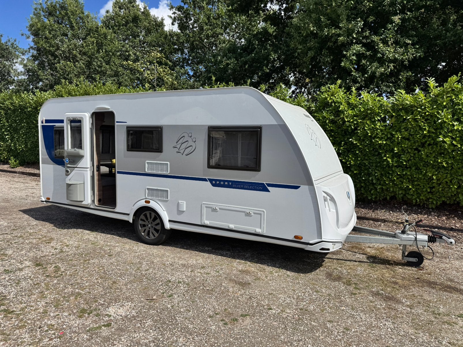 Caravan Knaus Sport Silver Selection 500 EU - Enkele bedden!, Rondzit, Bedrijf, 5 tot 6 meter, Knaus