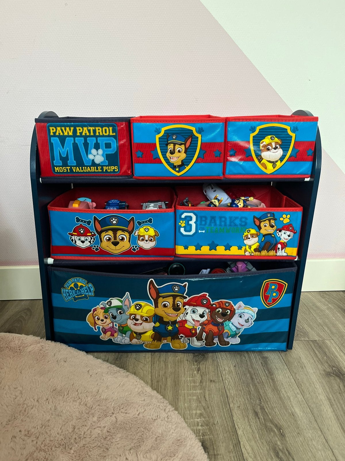 Paw Patrol opbergmeubel met bakken, Kinderen en Baby's, Ophalen, Overige merken, Zo goed als nieuw, Opbergmeubel