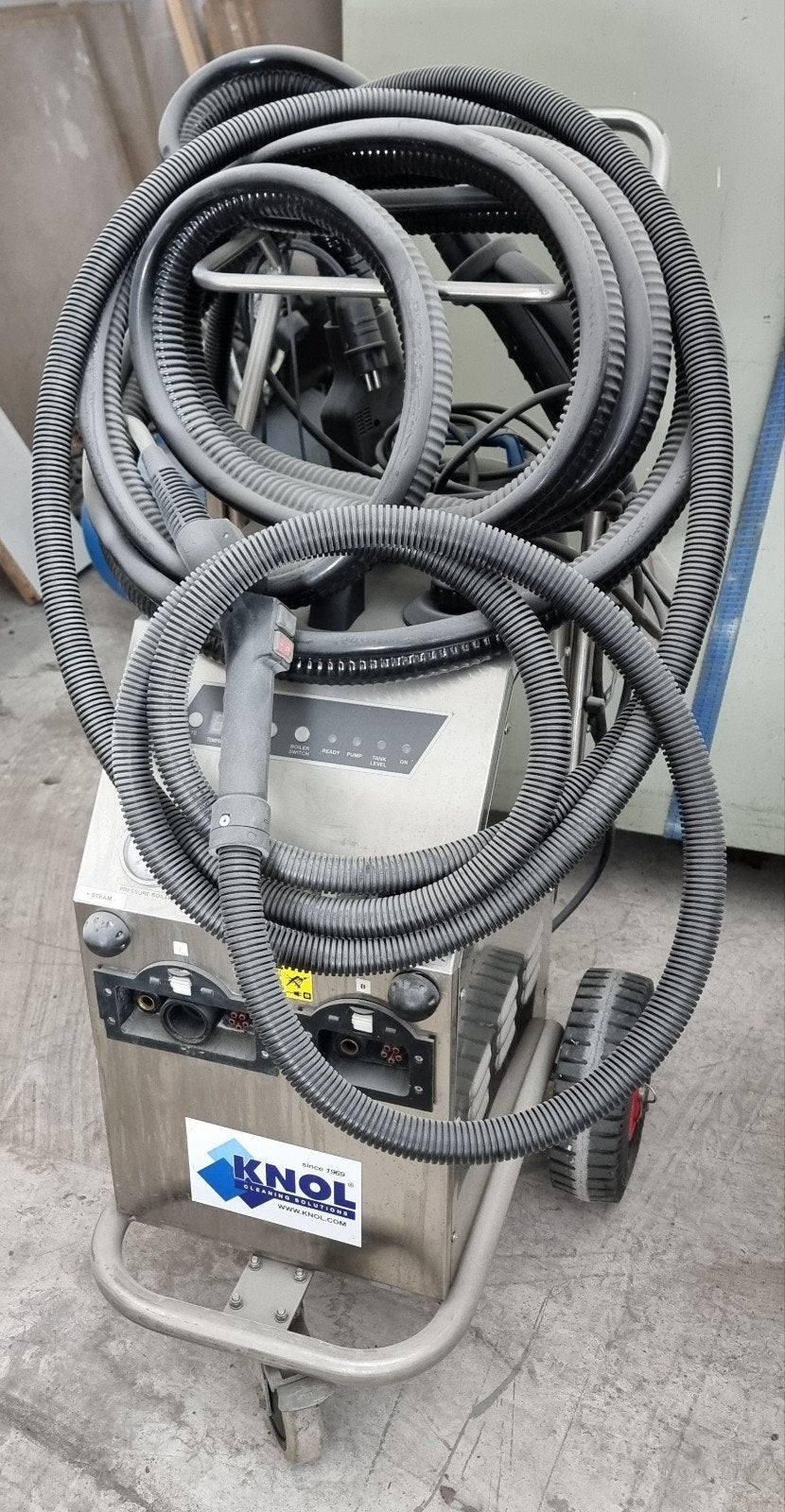 Dedalo Twin Professionele Stoomreiniger Greensteaming, Ophalen