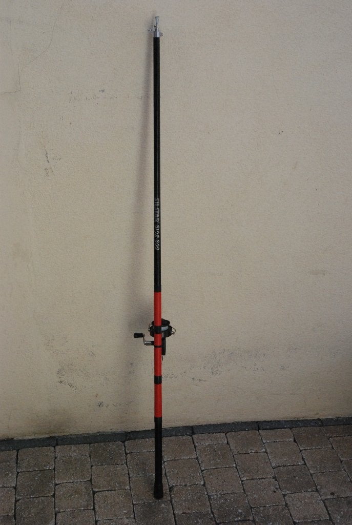 Silstar 3102-300 Werphengel met Daiwa 7270A Molen, Ophalen, Gebruikt, Werphengel