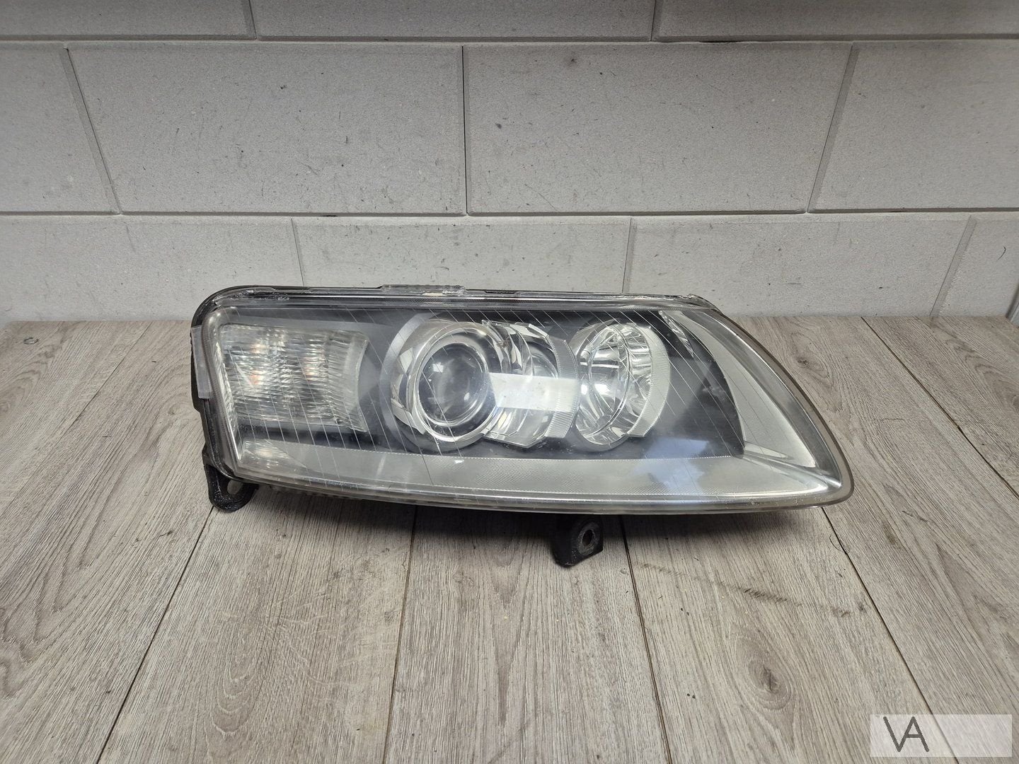 Audi A6 4f 2004 -2008 koplamp xenon rechts zonder bochtlicht, Gebruikt, -, -, -