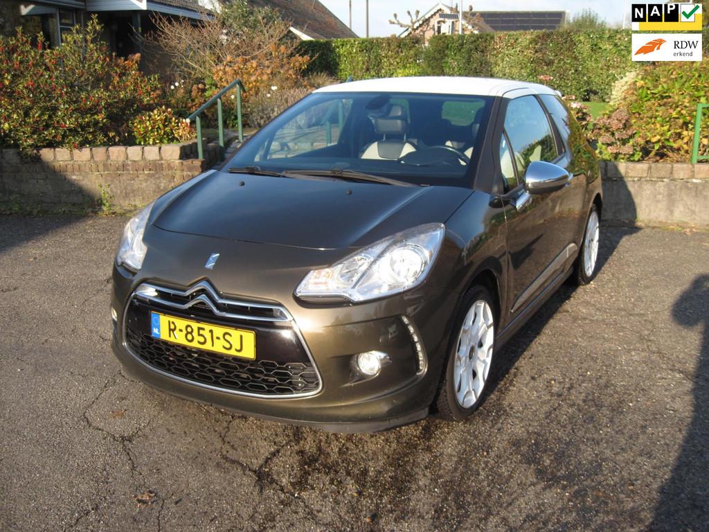 Citroen DS3 1.6 THP Sport Chic, Voorwielaandrijving, Euro 5, Gebruikt, Bruin