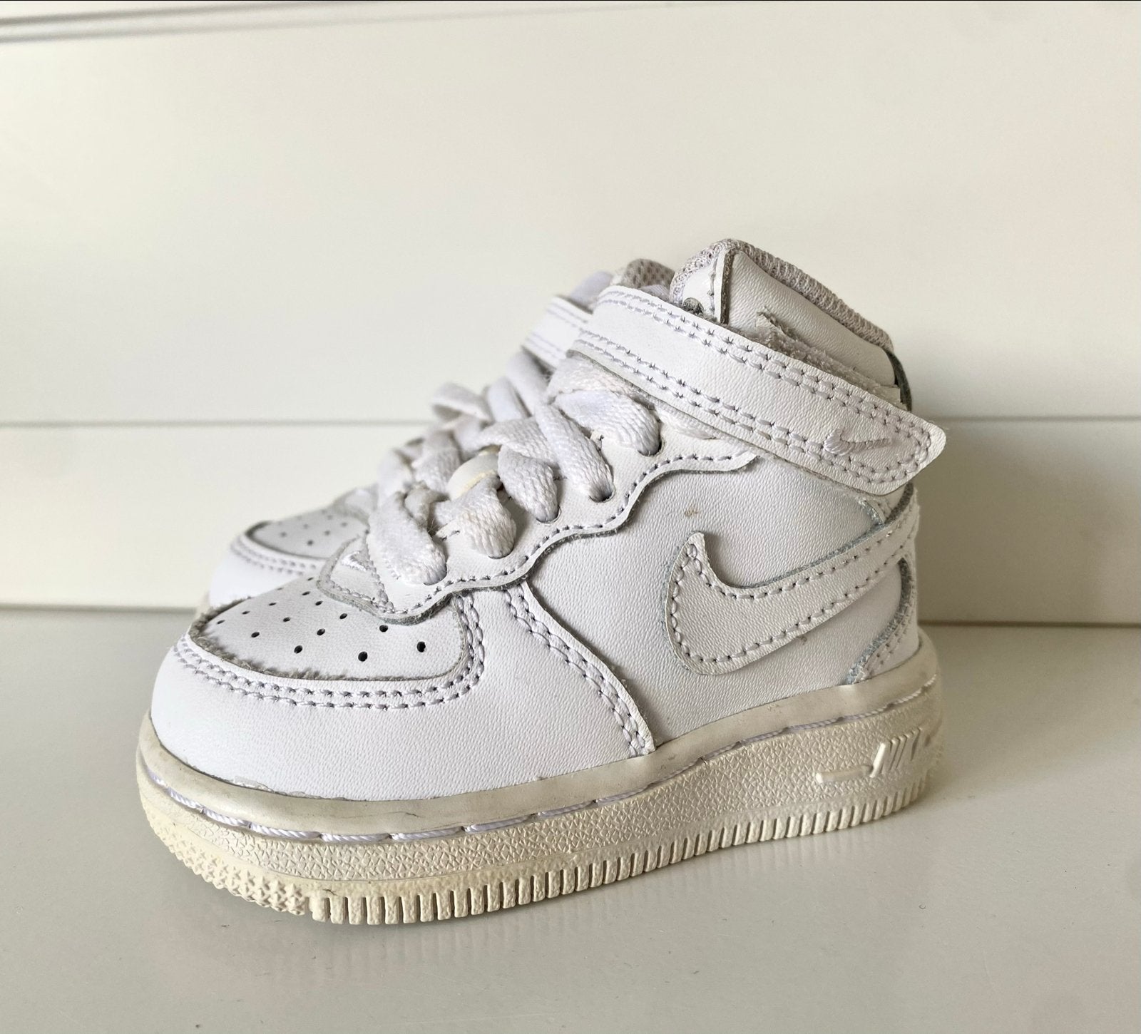 Nike Air Force 1 baby schoentjes maat 18, Ophalen of Verzenden, Gebruikt, Jongetje of Meisje, Schoentjes