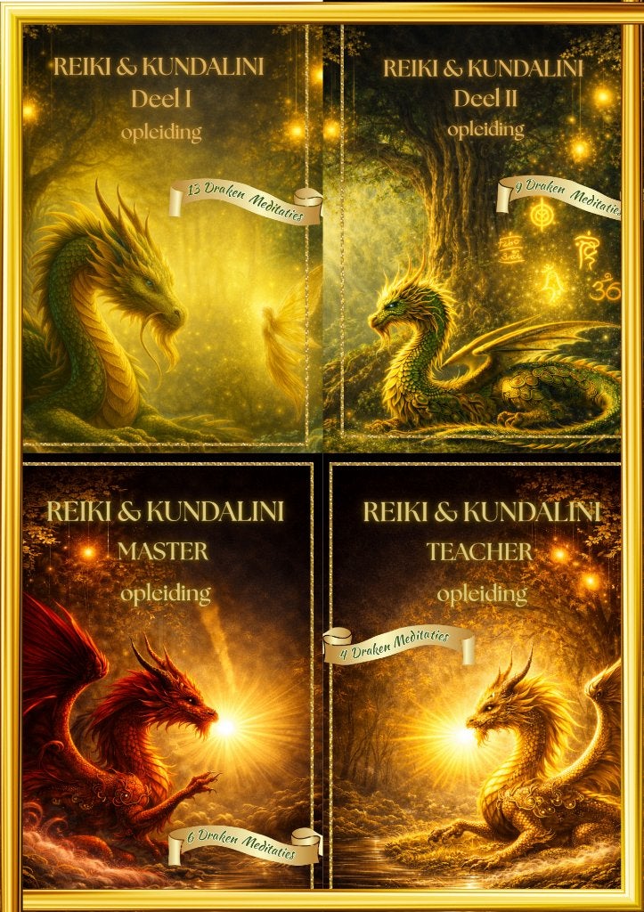 Reiki & Kundalini en Chakra Cursus incl. DrakenMeditaties, Thuisstudie, Spiritueel of Alternatief