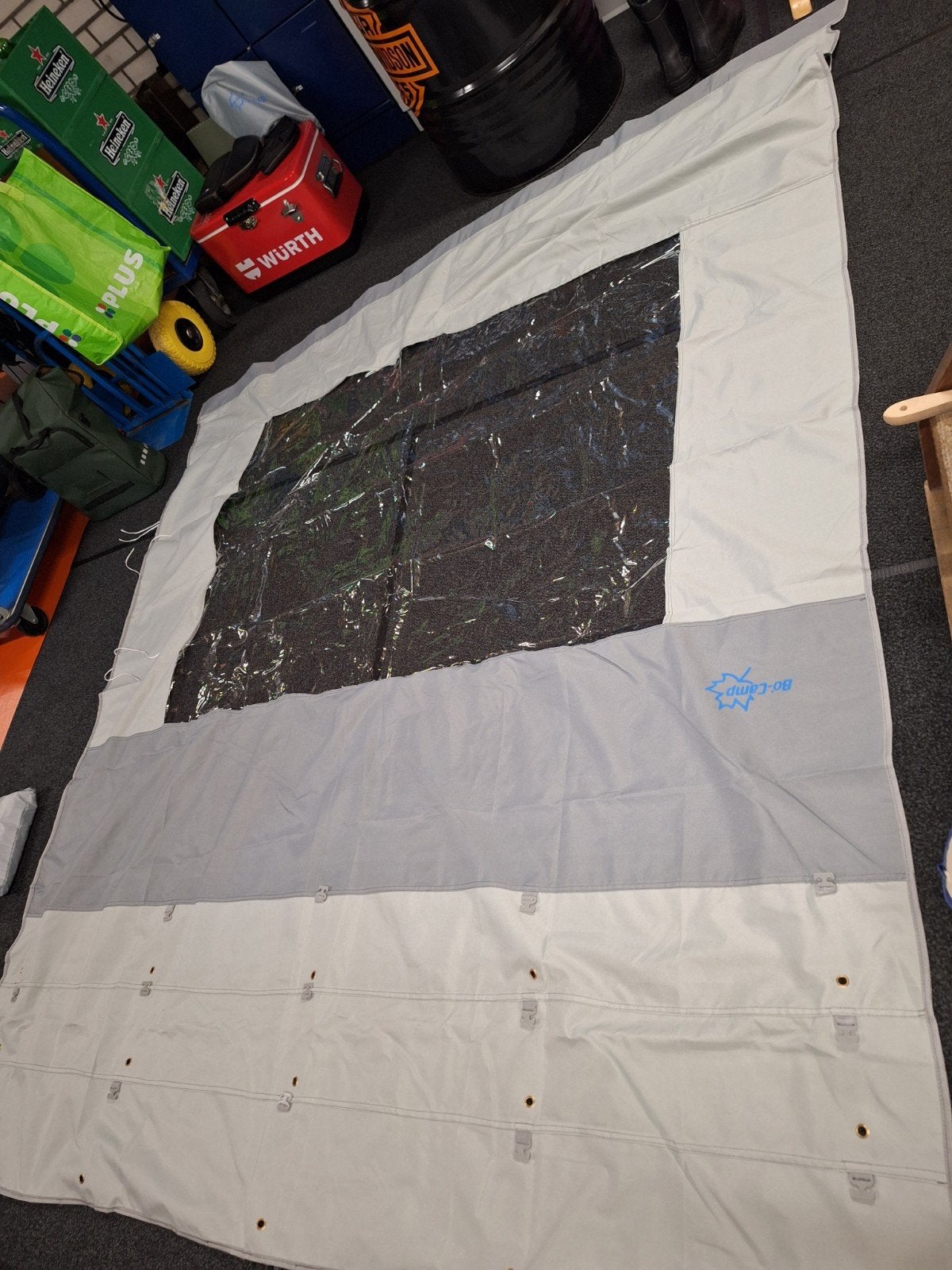 Te koop nieuw rechter zijwand voor aan luifel, Ophalen of Verzenden, Nieuw