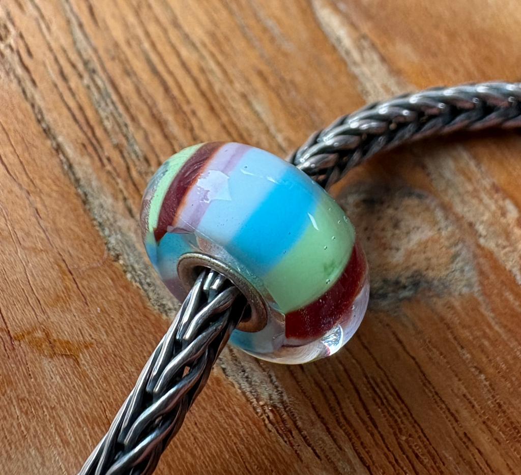 Trollbeads Modestreep NIEUW, Sieraden, Tassen en Uiterlijk, Bedels, Ophalen of Verzenden, Nieuw, Glas of Kristal, Trollbeads